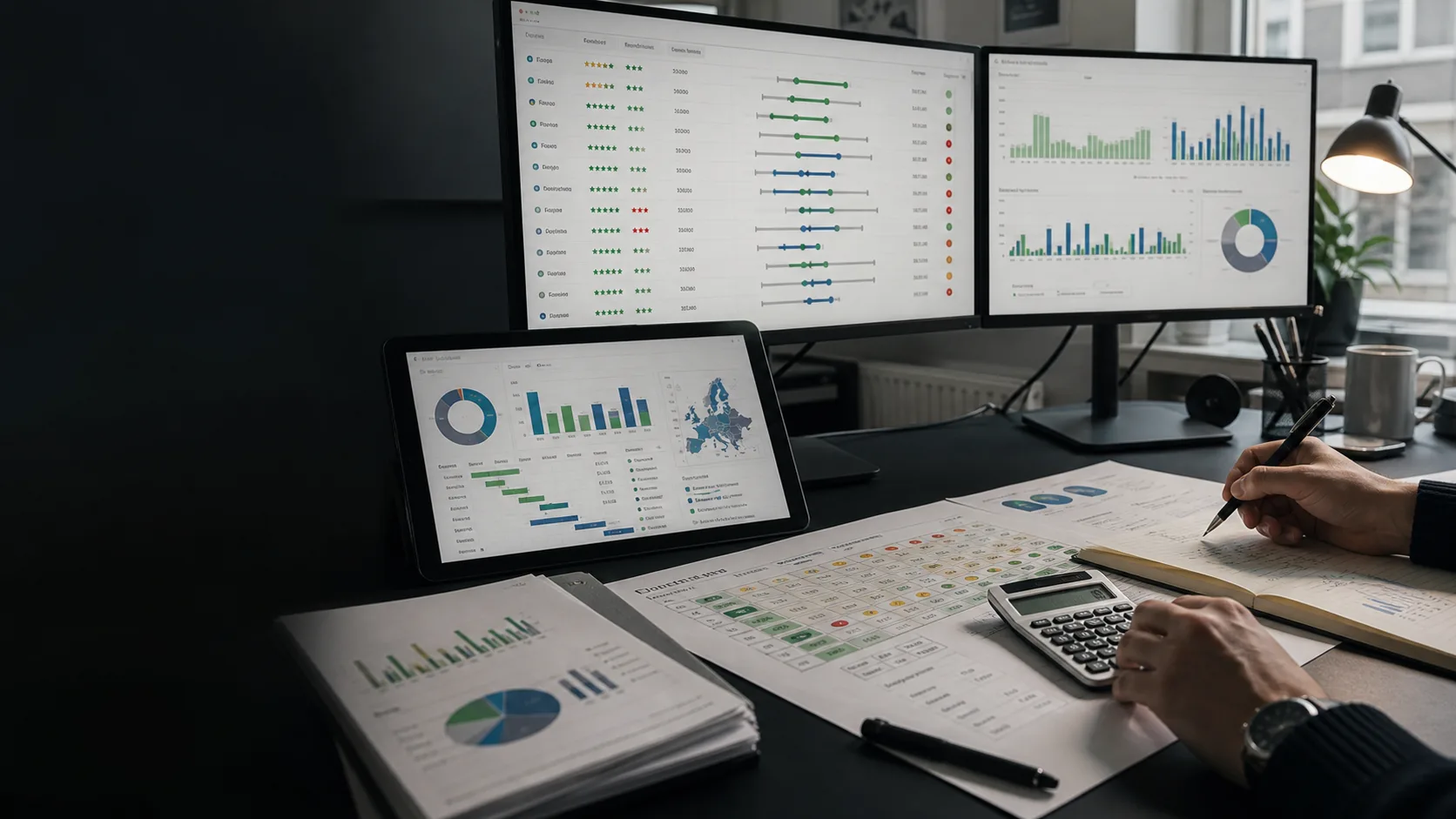 Analysearbeitsplatz für den Vergleich europäischer Crowdlending-Plattformen